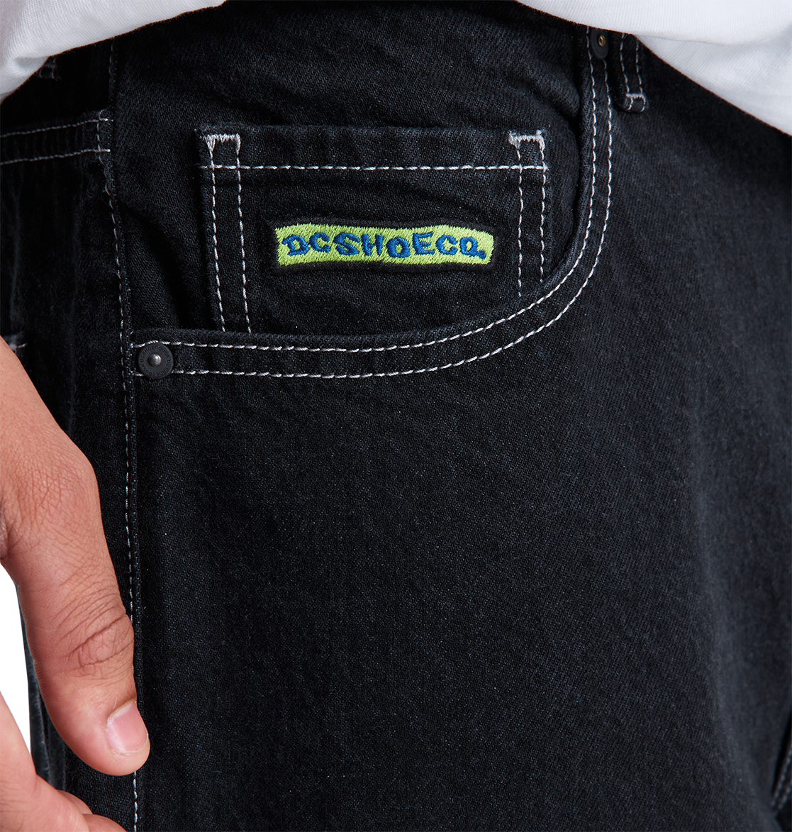 Men's Baggy Denim Pants - Image 6