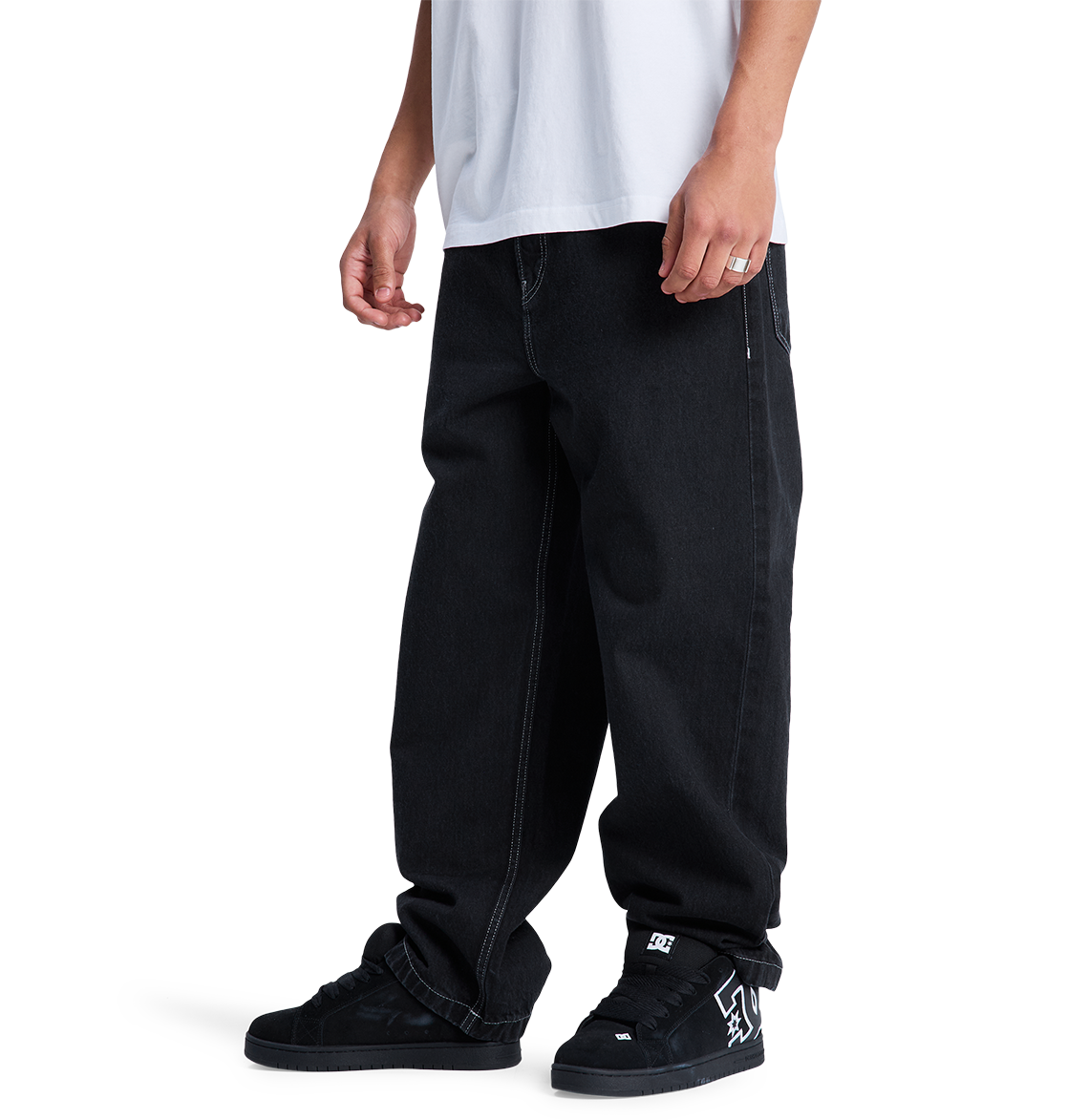 Men's Baggy Denim Pants - Image 3